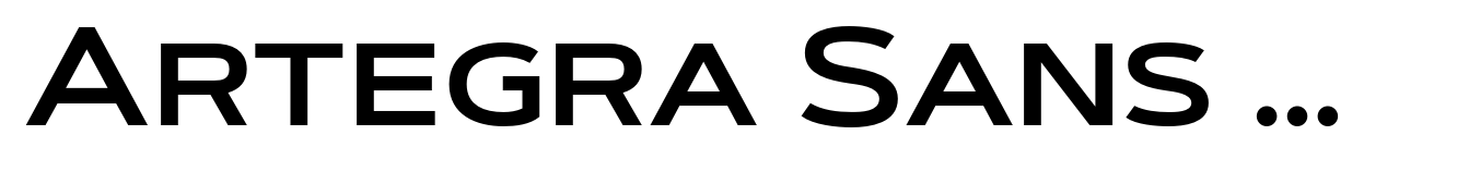 Artegra Sans Extended SC SemiBold